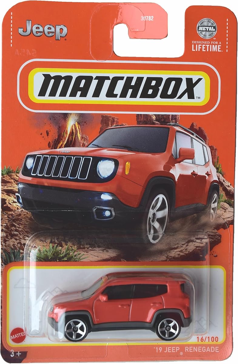 '19 Jeep Renegade, Orange 16/100, HVL82 — view 2