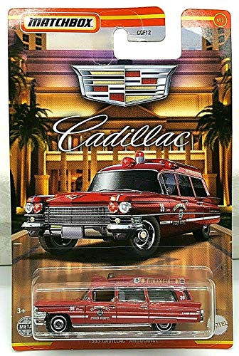 1963 Cadillac Ambulance 4/12 red