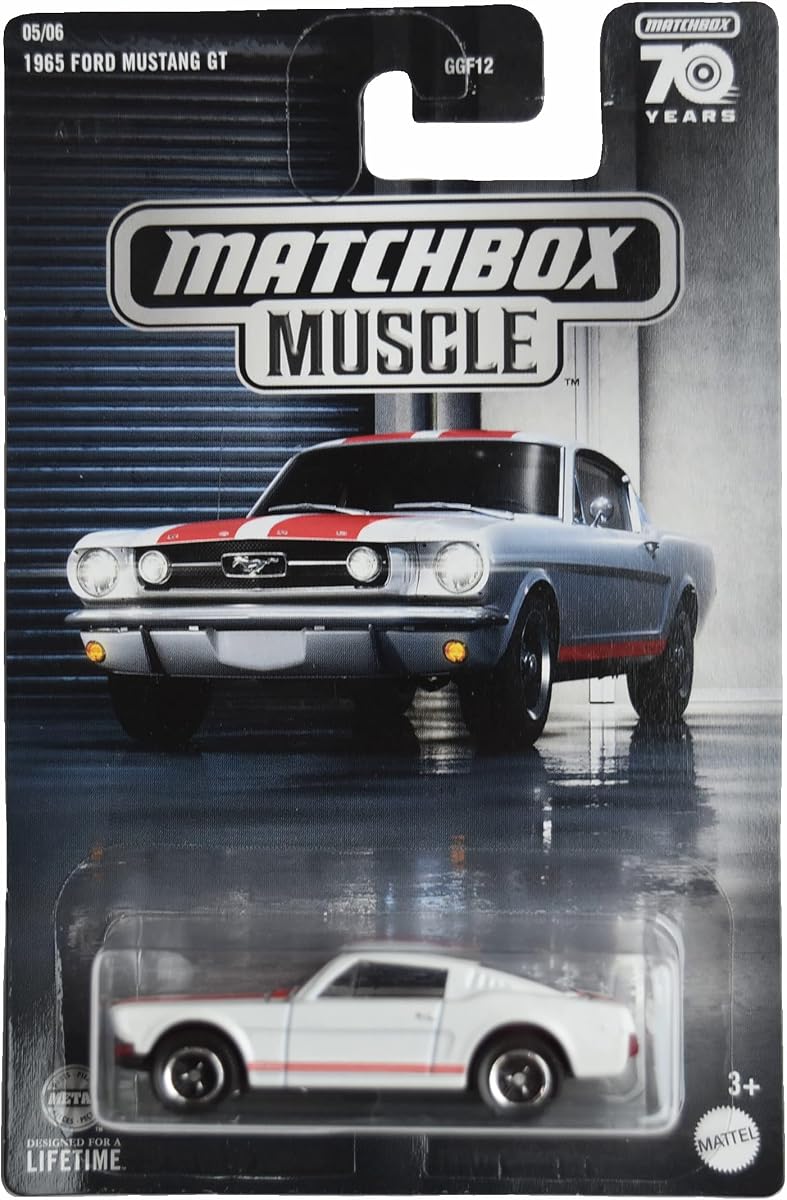 1965 Ford Mustang GT, White 5/6 — view 2