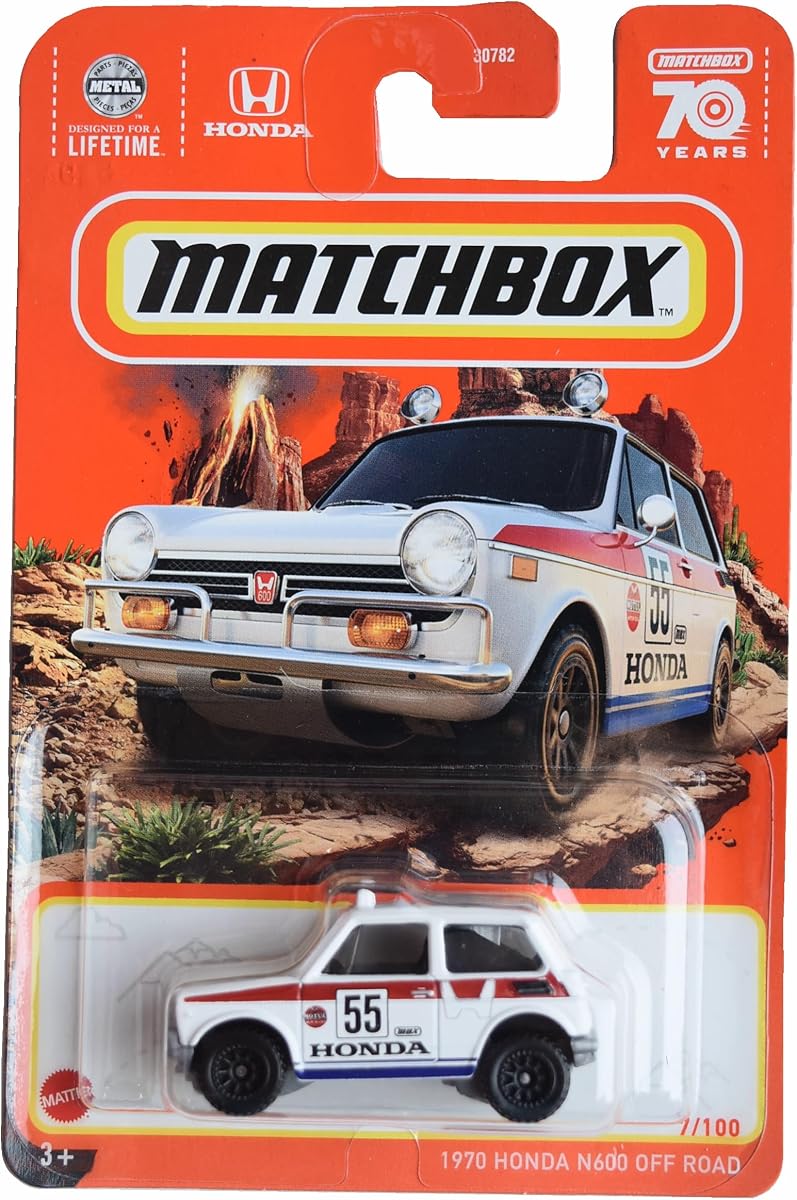 1970 Honda N600 Off Road, Red, 1:64 Scale, Kid, Car — view 2