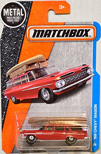 2017 Metal Parts Piezas '59 Chevy Wagon, Red