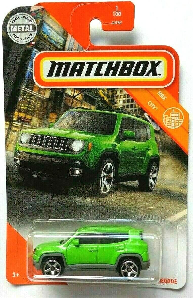 2019 Jeeps Renegade, 1/100 MBX City — view 2
