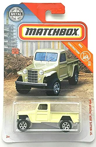 '51 Willys Jeeps Pickup 4x4, MBX Construction 15/20