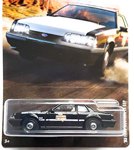 '93 Ford Mustang LX SSP Police 2/12, Black