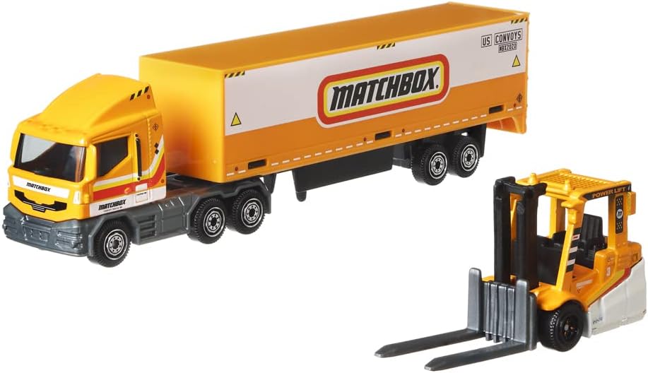 Convoys Collectible Cars Series - MBX Cabover & Box Trailer with Power Lift Fo — view 2