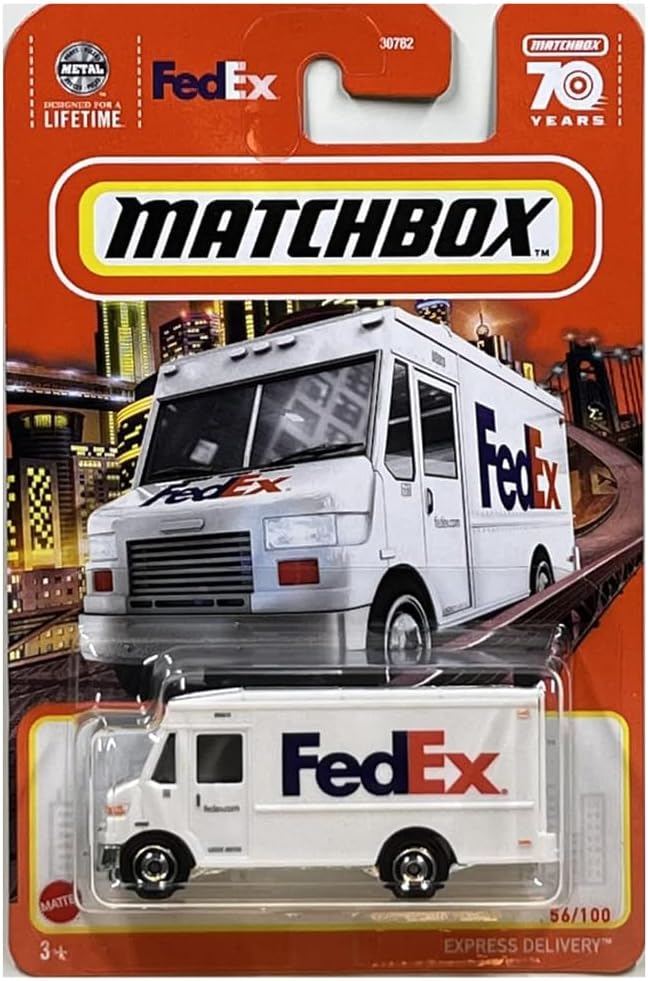 FedEx Express Delivery Truck 56/100 — view 2