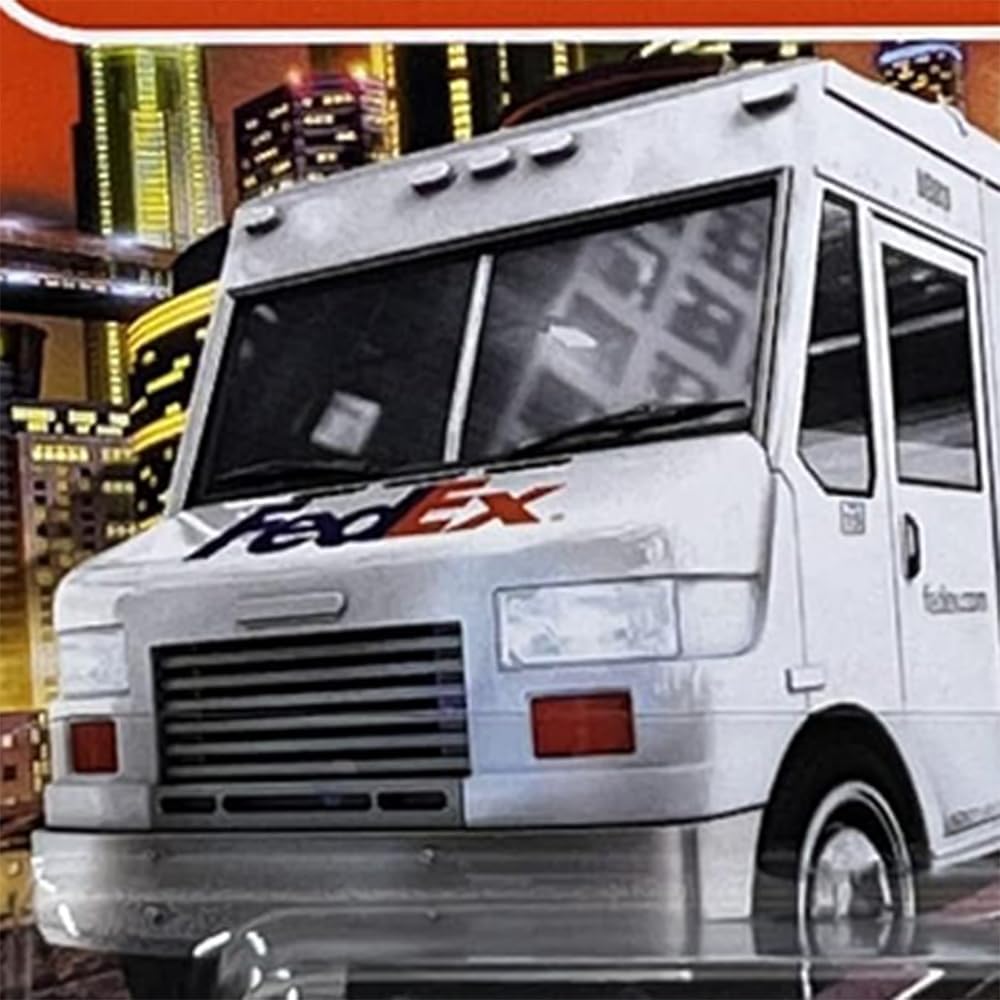 FedEx Express Delivery Truck 56/100 — view 4
