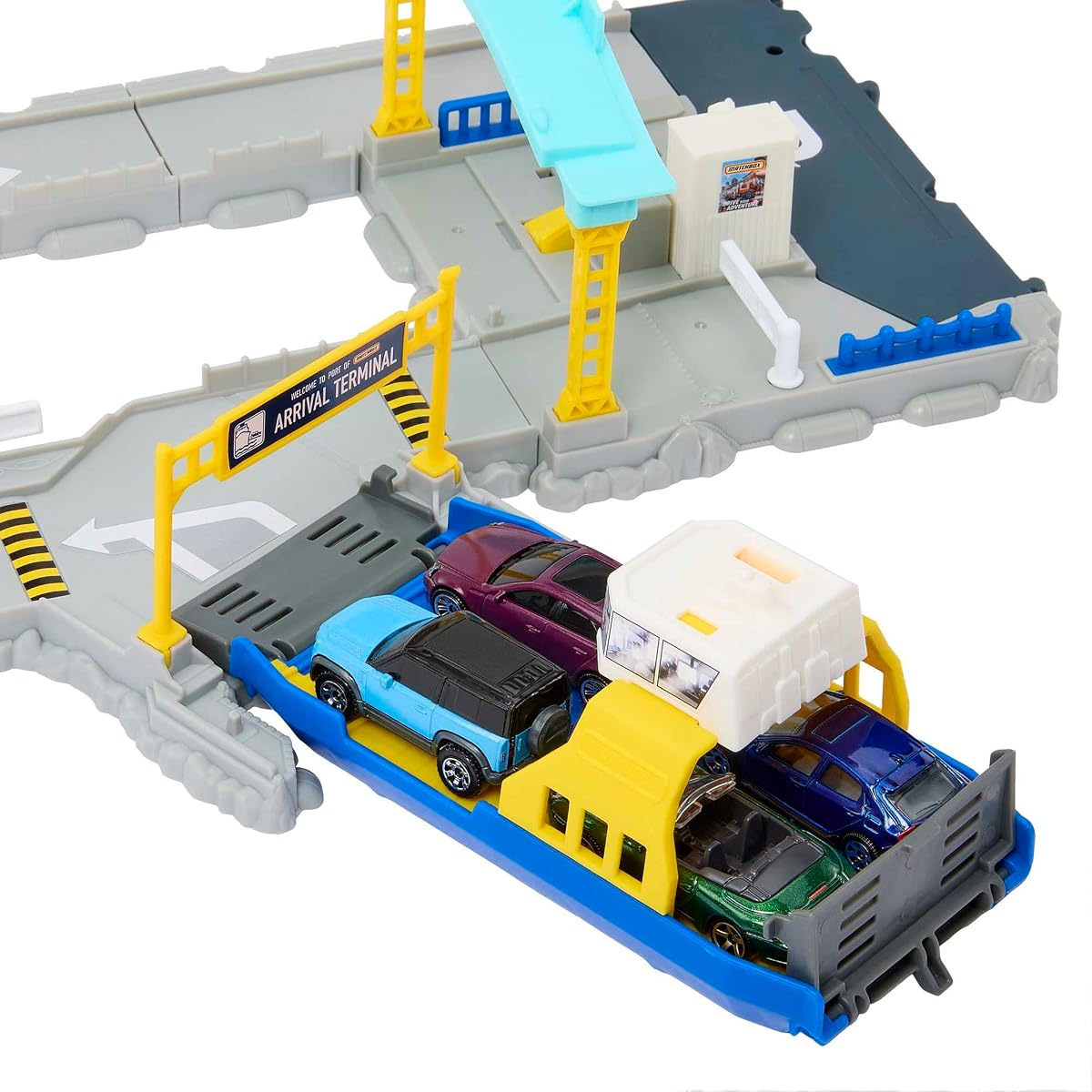 HMH29 Ferry Port Set with Detachable Wheeled Ferry, Elements to Activate Manua — view 4