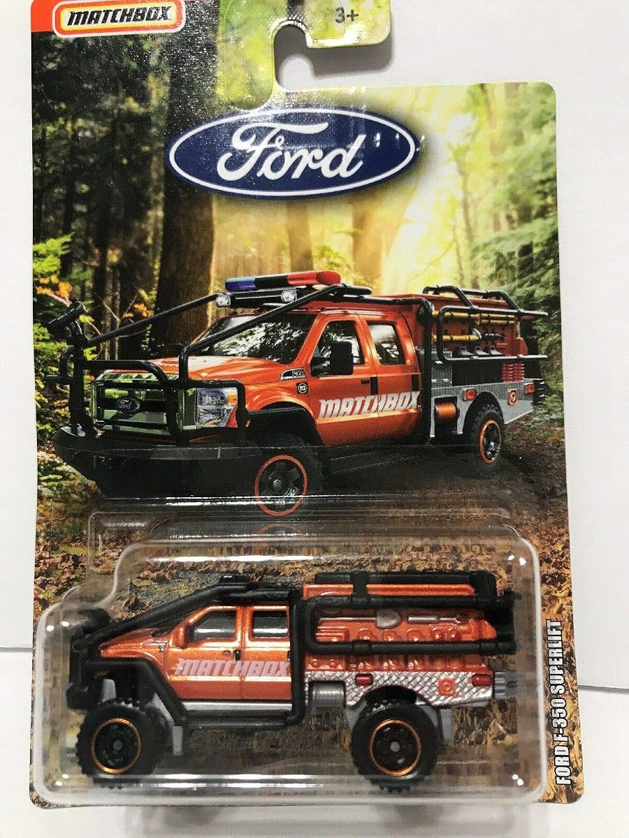Ford F350 Superlift, Orange — view 2