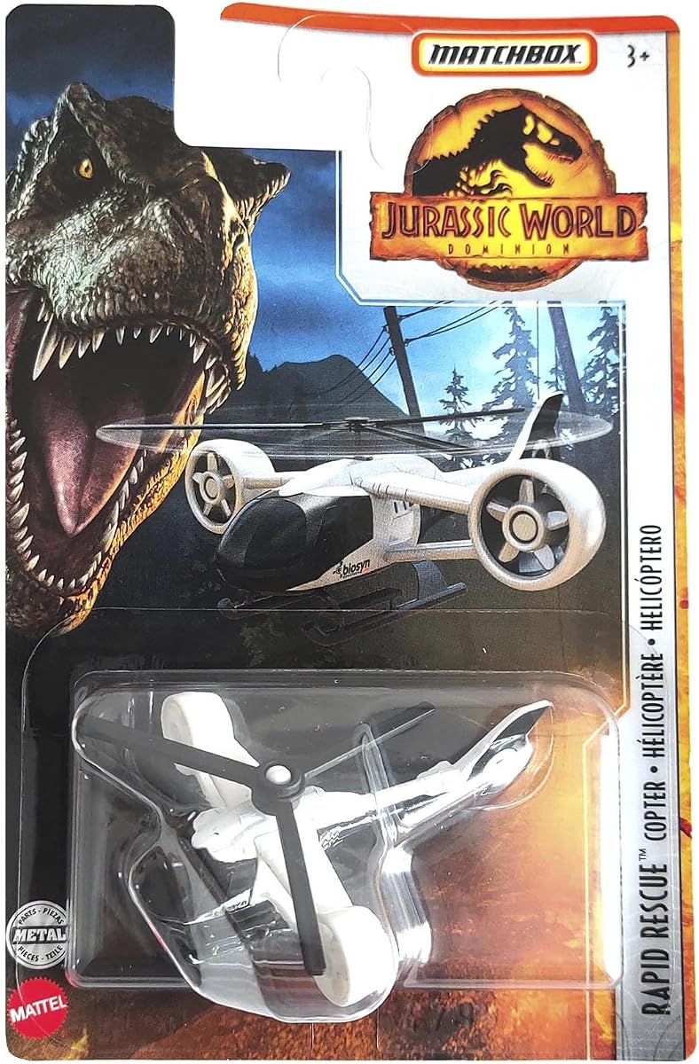 Jurassic World Dominion Rapid Rescue Copter — view 2