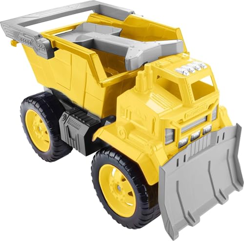 Large-Scale Sand Truck with 5 Construction Vehicles in 1:64 Scale, Indoor & Ou