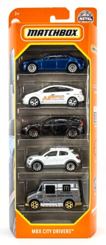 MBX City Drivers 5 Pack Set