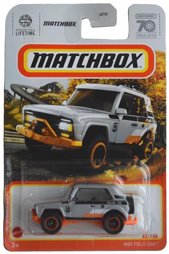 MBX Field Car, Silver/Orange 62/100