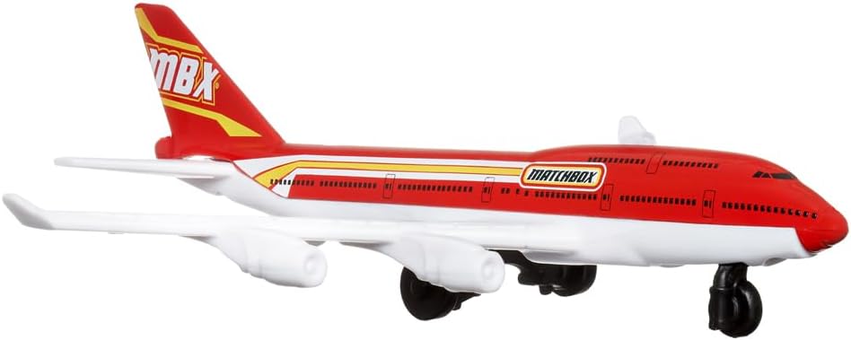 Collectible Metal Sky Busters Inspired by Boeing 747-400 Airplane - HVM44 ~ Wh — view 2