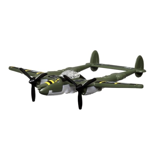 Collectible Metal Sky Busters Inspired by Lockheed Martin P-38 Lightning Jet