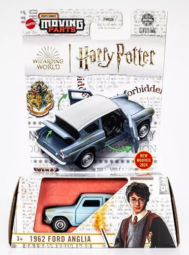 Moving Parts 1962 Ford Anglia, Wizarding World of Harry Potter, 1:64 Vehicle