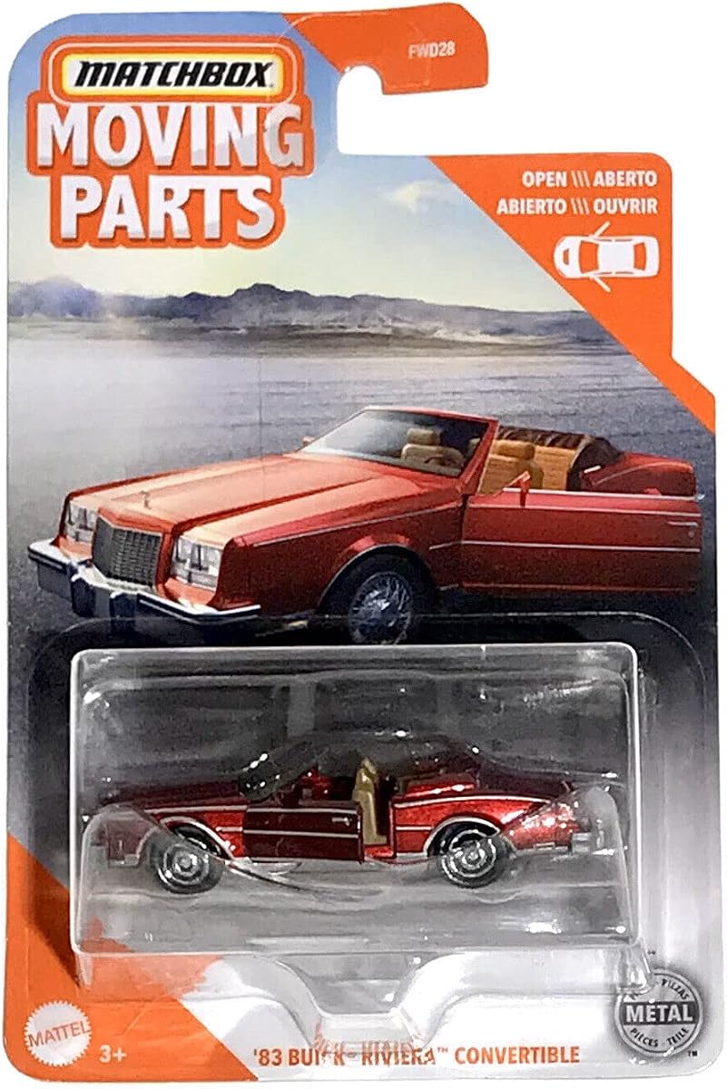 Moving Parts '83 Riviera Convertible 1:64 Scale — view 2