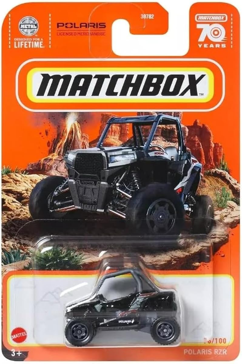 Polaris RZR 1:64 Vehicle, Black/Red — view 2
