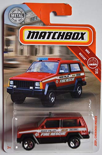 Rescue Series, Burnt Orange Jeep Cherokee Police 12/20