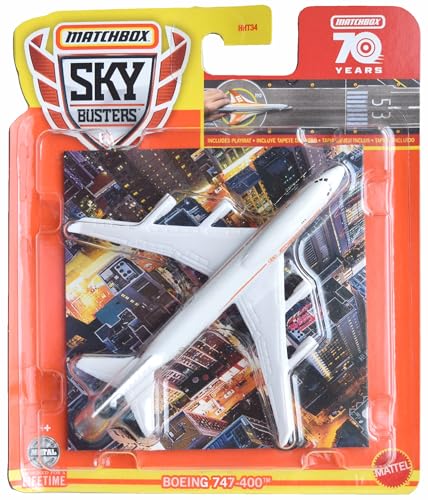 Sky Busters Boeing 747-400, Includes playmat