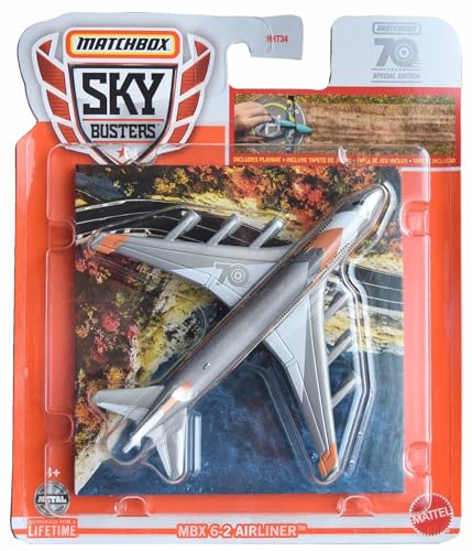 Sky Busters MBX 6-2 Airliner, Includes playmat