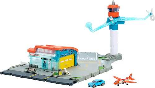Takeoff Adventure Airport Set with Audi & Plane