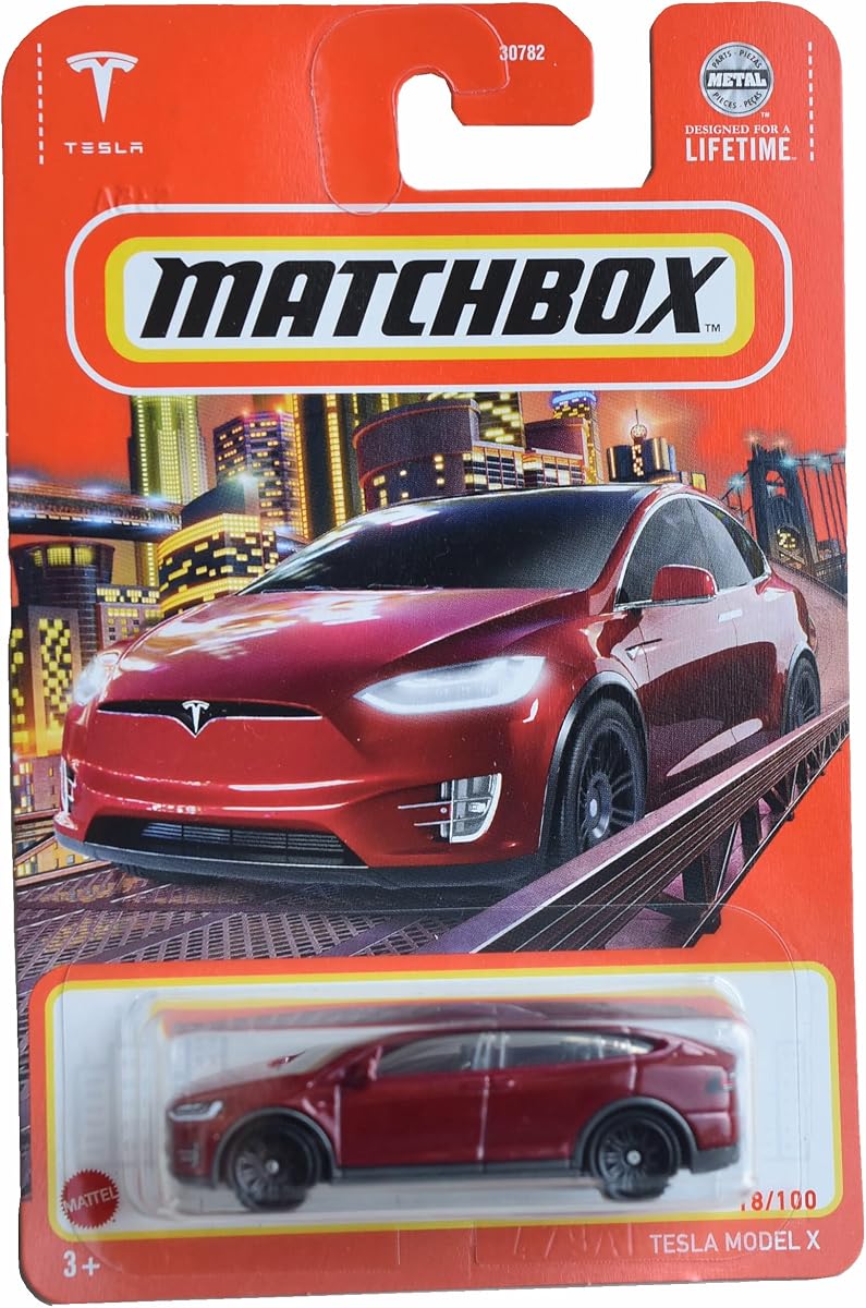 Tesla Model X, red 18/100 — view 2